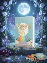 Moonology# Messages Oracle: A 48-Card Deck and Guidebook — photo 1