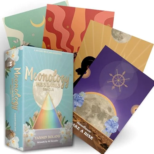 Moonology# Messages Oracle: A 48-Card Deck and Guidebook — photo 3