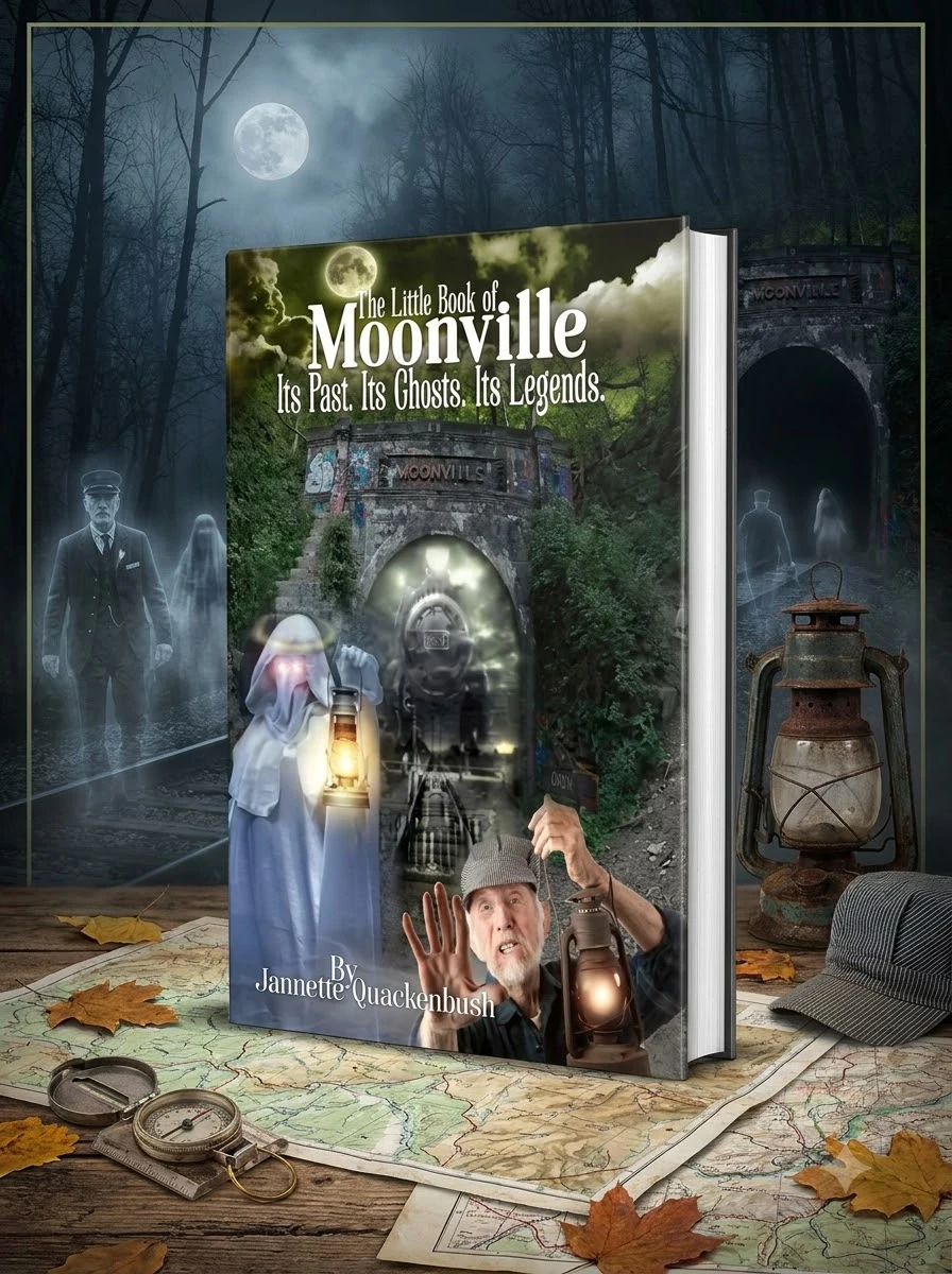 Moonville. Its Past. Its Ghosts. Its Legends. Quackenbush, Jannette