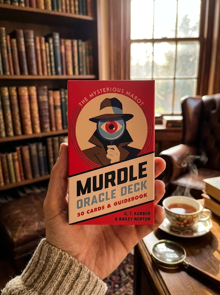 Murdle Oracle Deck: The Mysterious Marot--50 Cards & Guidebook — photo 2