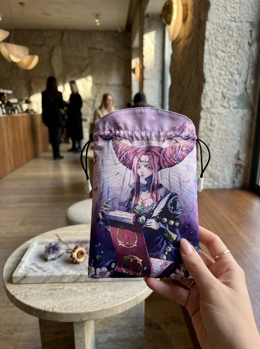 Mystical Manga Tarot Satin Bag Rann — photo 2