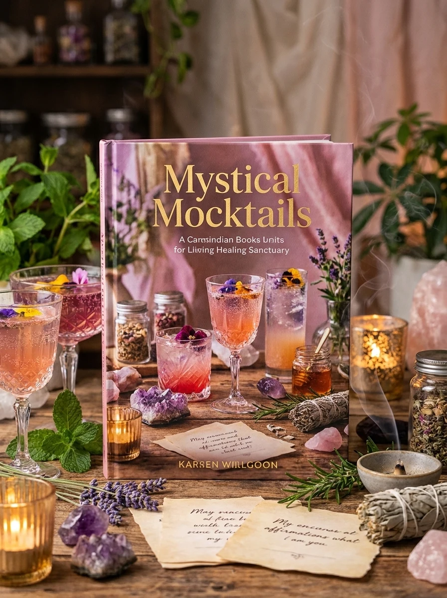 Mystical Mocktails: 60 Nonalcoholic Mindful Recipes, Rituals, and Affirmations by Hadas, Julia Halina