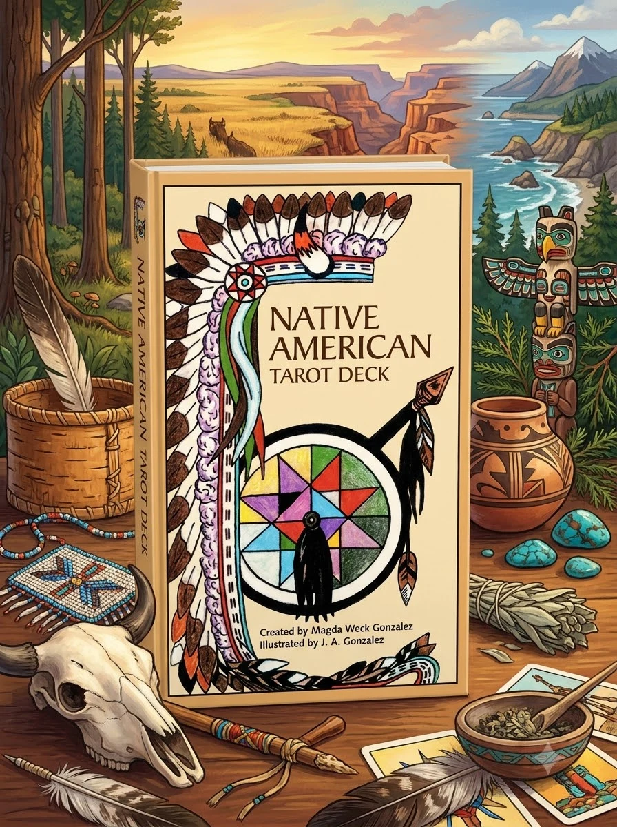 Native American Tarot Deck W Gonzalez Magda