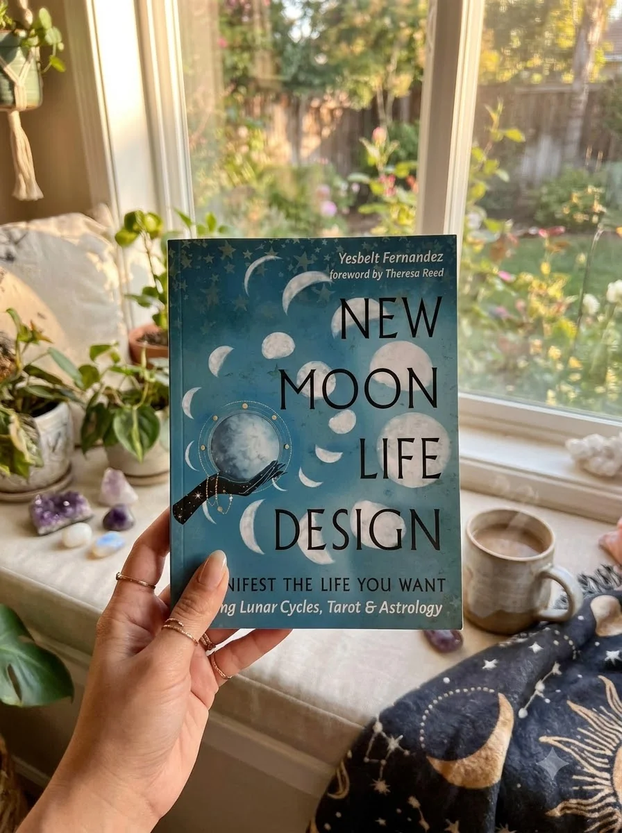 New Moon Life Design: Manifest the Life You Want Using Lunar Cycles, Tarot, and Astrology — photo 2