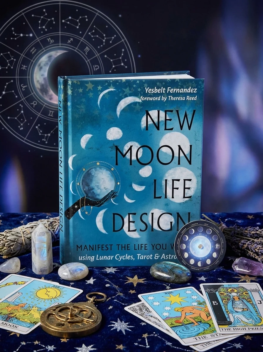 New Moon Life Design: Manifest the Life You Want Using Lunar Cycles, Tarot, and Astrology