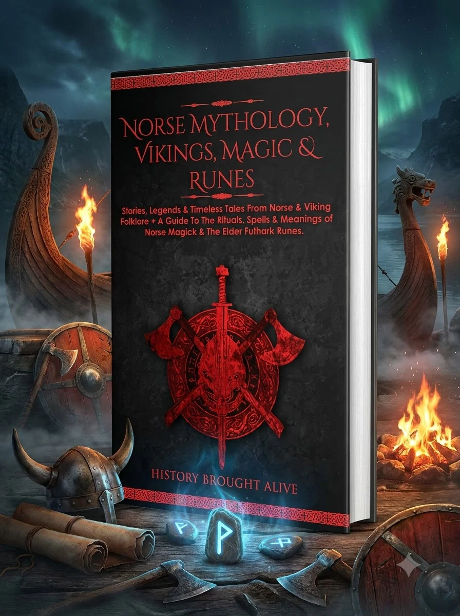 Norse Mythology, Vikings, Magic & Runes: Stories, Legends & Timeless Tales From Norse & Viking Folklore + A Guide To The Rituals, Spells & Meanings of