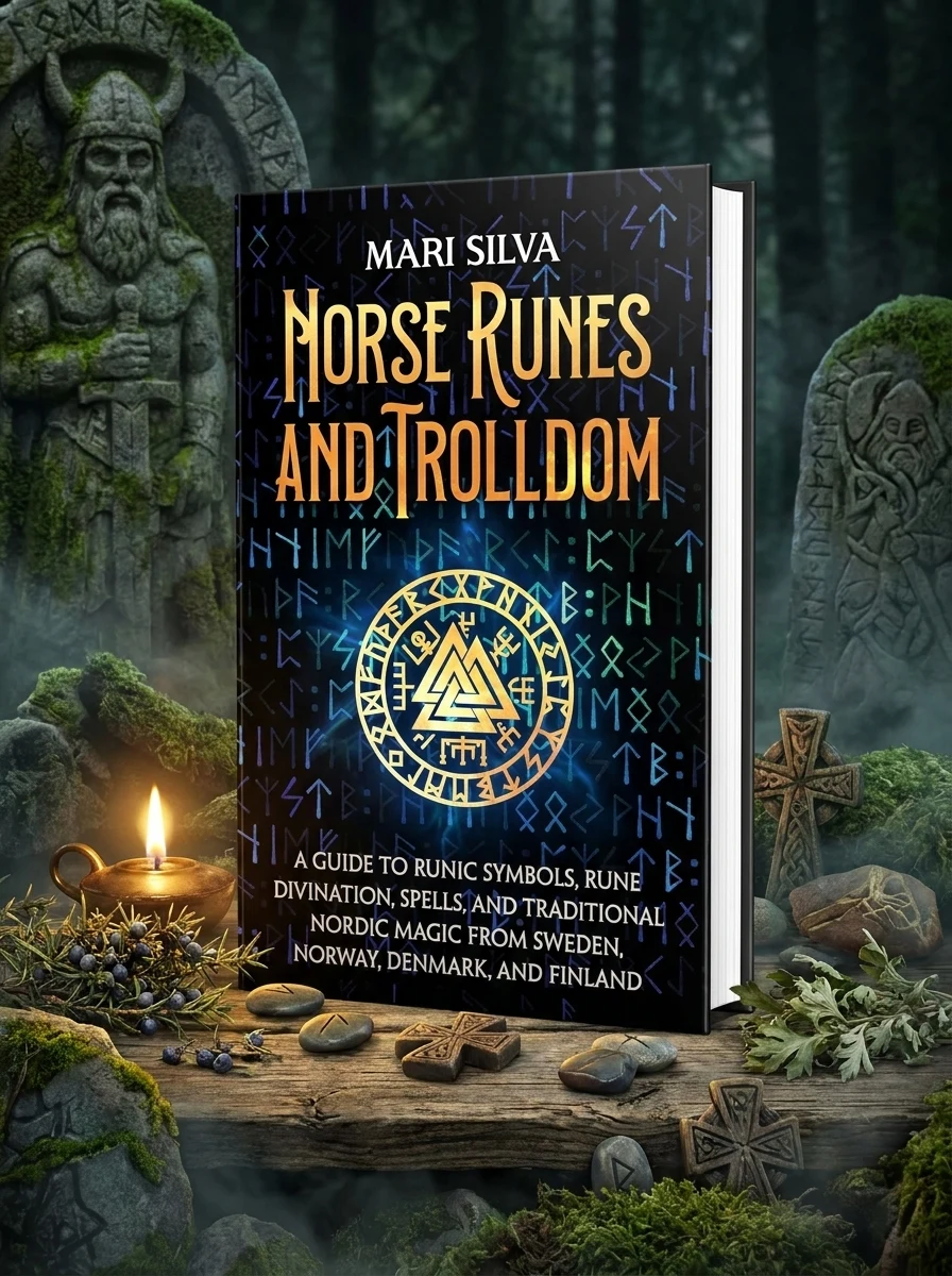 Norse Runes and Trolldom: A Guide to Runic Symbols, Rune Divination, Spells, and Traditional Nordic Magic from Sweden, Norway, Denmark, and Finland