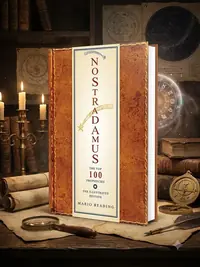 Nostradamus: The Top 100 Prophecies: The Illustrated Edition (16pt Large Print Edition) — photo 1