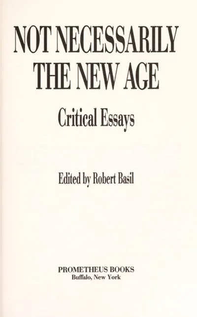 Not Necessarily the New Age