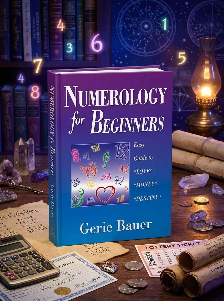 Numerology for Beginners: Easy Guide To: * Love * Money * Destiny Bauer, Gerie