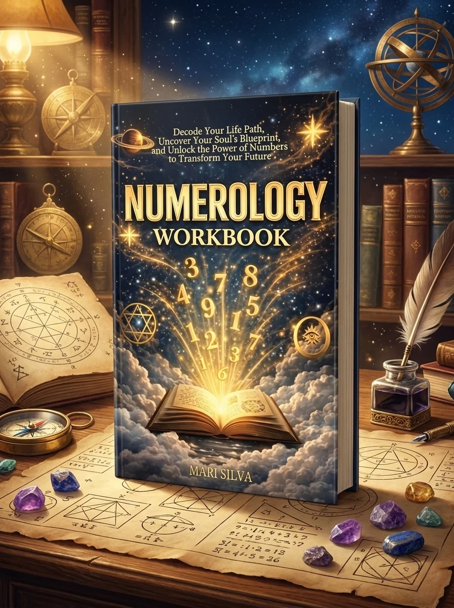 Numerology Workbook: Decode Your Life Path, Uncover Your Soul's Blueprint, and Unlock the Power of Numbers to Transform Your Future