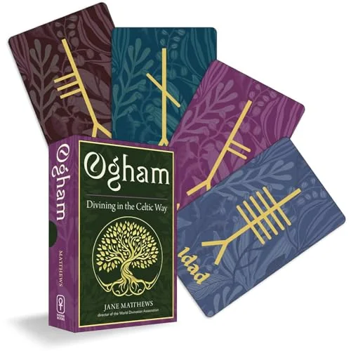 Ogham: Divining in the Celtic Way (25-Card Deck and 192-Page Guidebook) — photo 3