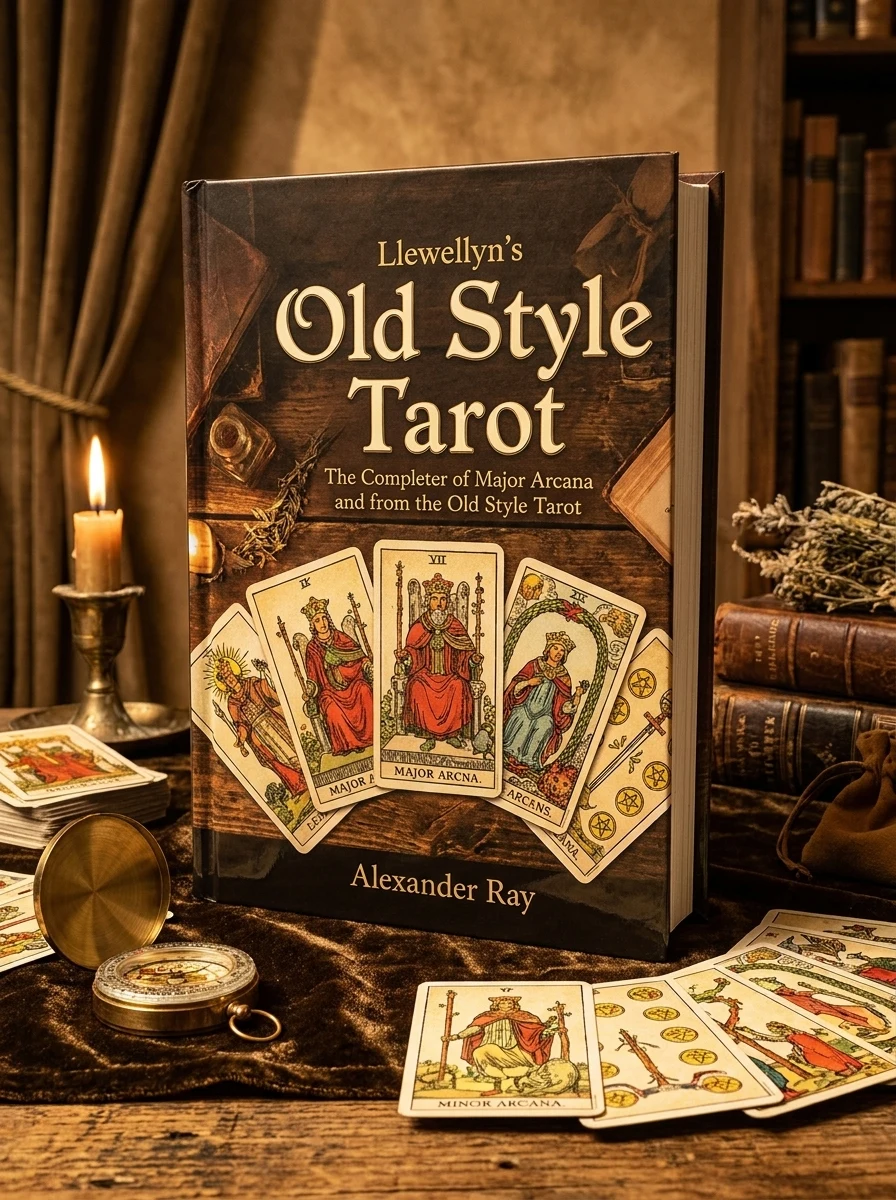 Old Style Tarot Deck & Book Set: 79 Cards with 104-Page Illustrated Guidebook - Vintage Charm, Traditional Symbolism, Intuitive Readings, Beginner-Fri