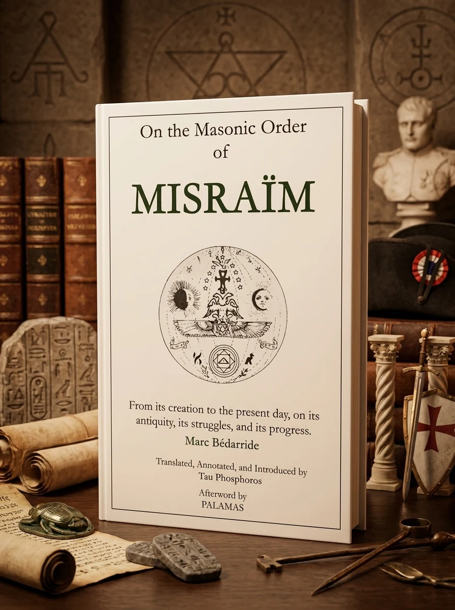 On the Masonic Order of Misraïm: From its creation to the present day, on its antiquity, its struggles, and its progress