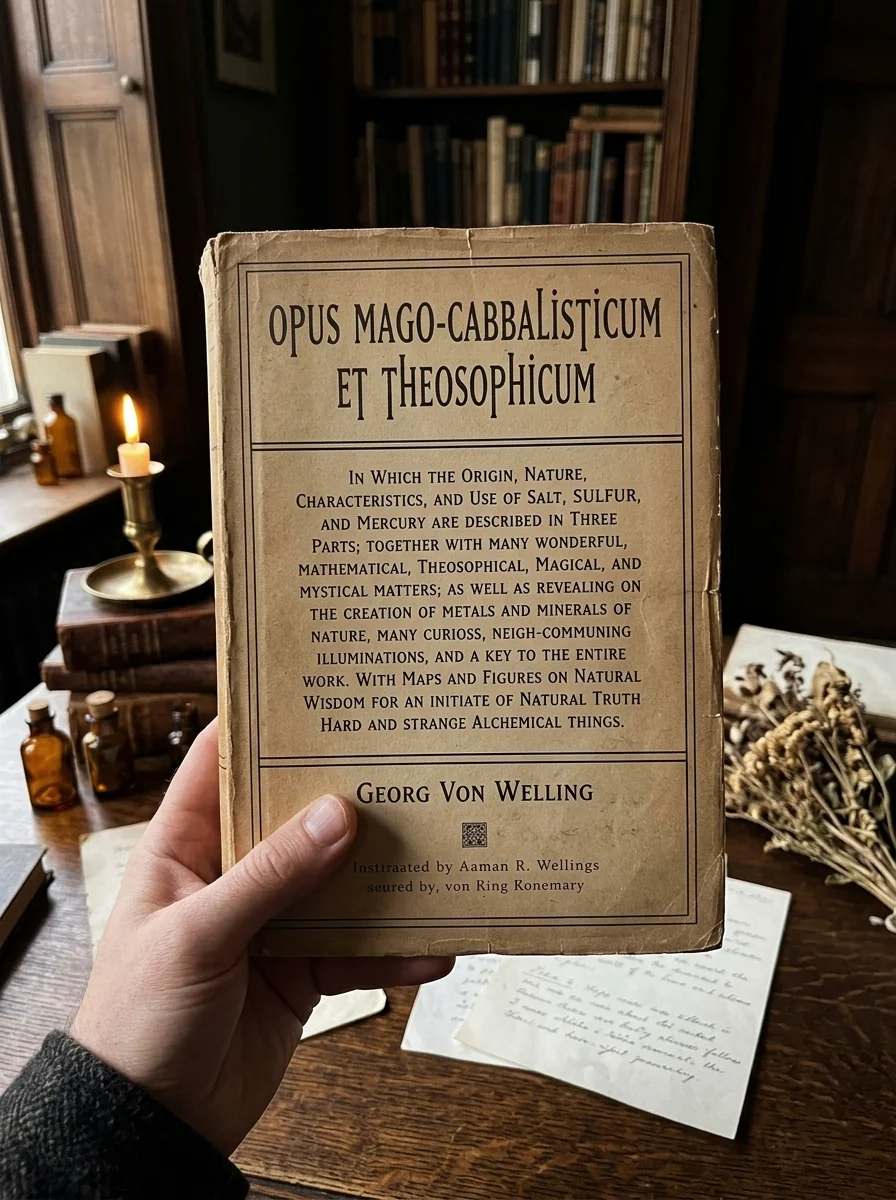 Opus Mago-Cabbalisticum Et Theosophicum: In Which the Origin, Nature, Characteristics, and Use of Salt, Sulfur and Mercury Are Described in Three Part — photo 2