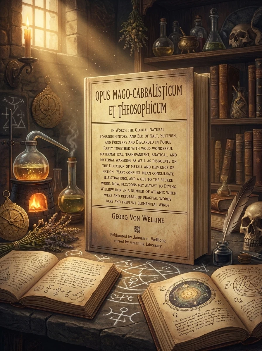Opus Mago-Cabbalisticum Et Theosophicum: In Which the Origin, Nature, Characteristics, and Use of Salt, Sulfur and Mercury Are Described in Three Part
