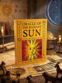 Oracle of the Radiant Sun: Astrology Cards to Illuminate Your Life (Oracle Kit Box Set with 84 Cards and Guide Book) — photo 1