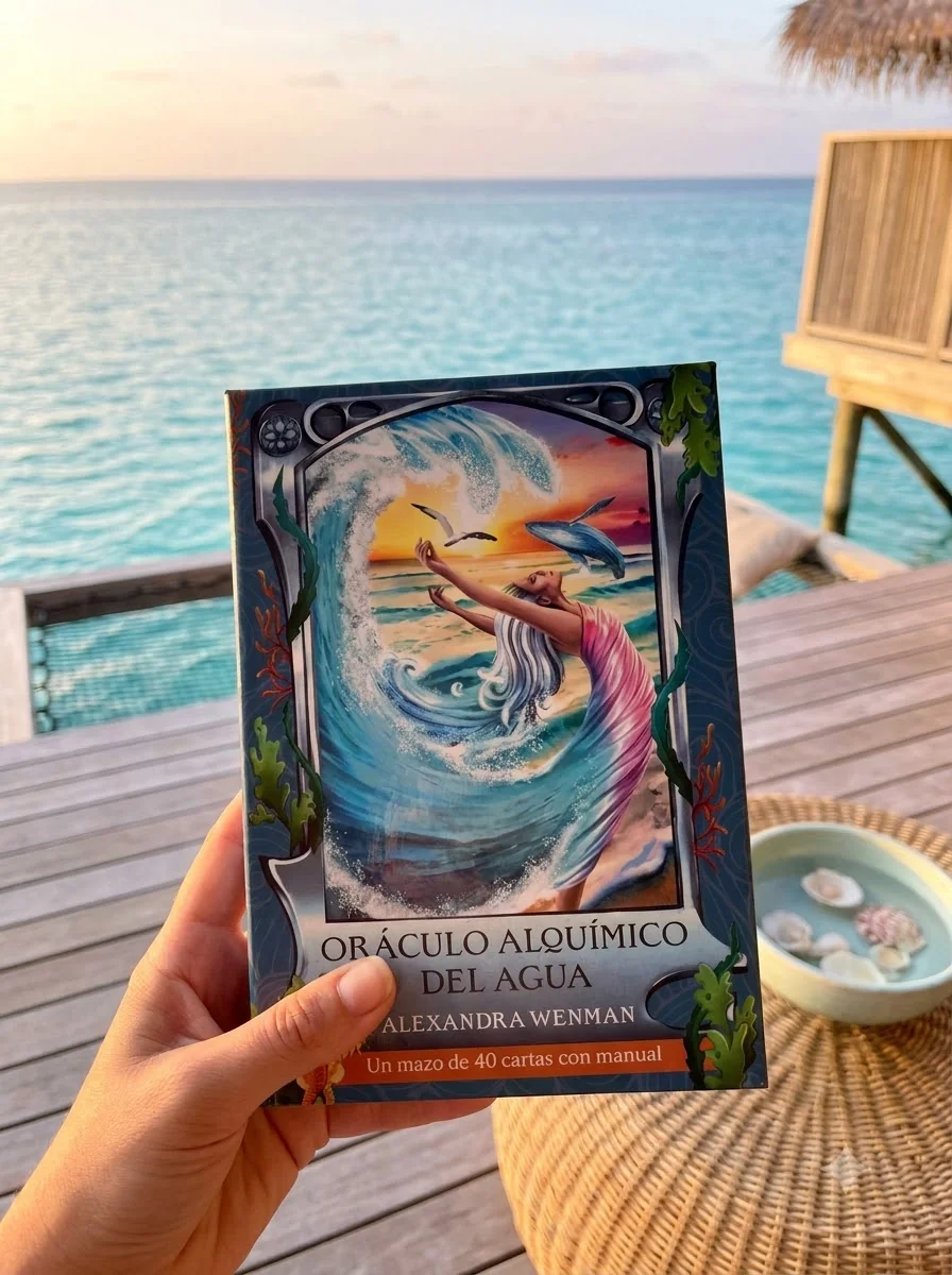 Oráculo Alquímico del Agua: Un Mazo de 40 Cartas Con Manual [With Book(s)] — photo 2