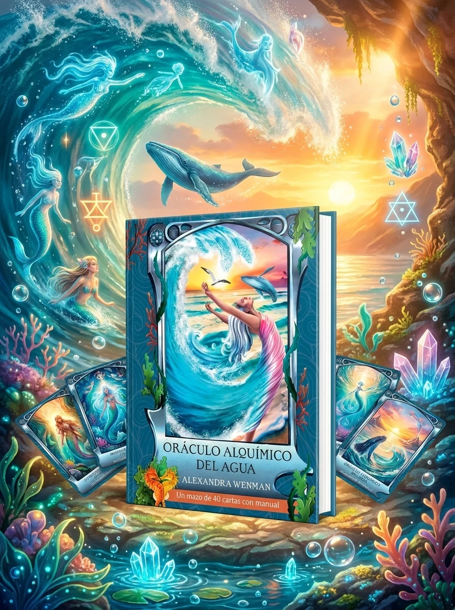 Oráculo Alquímico del Agua: Un Mazo de 40 Cartas Con Manual [With Book(s)] Wenman, Alexandra
