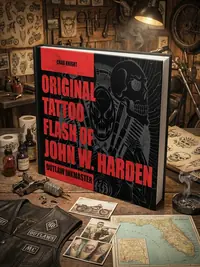 Original Tattoo Flash of John W. Harden: Outlaw Ink Master — photo 1