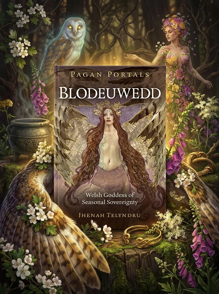 Pagan Portals - Blodeuwedd: Welsh Goddess of Seasonal Sovereignty
