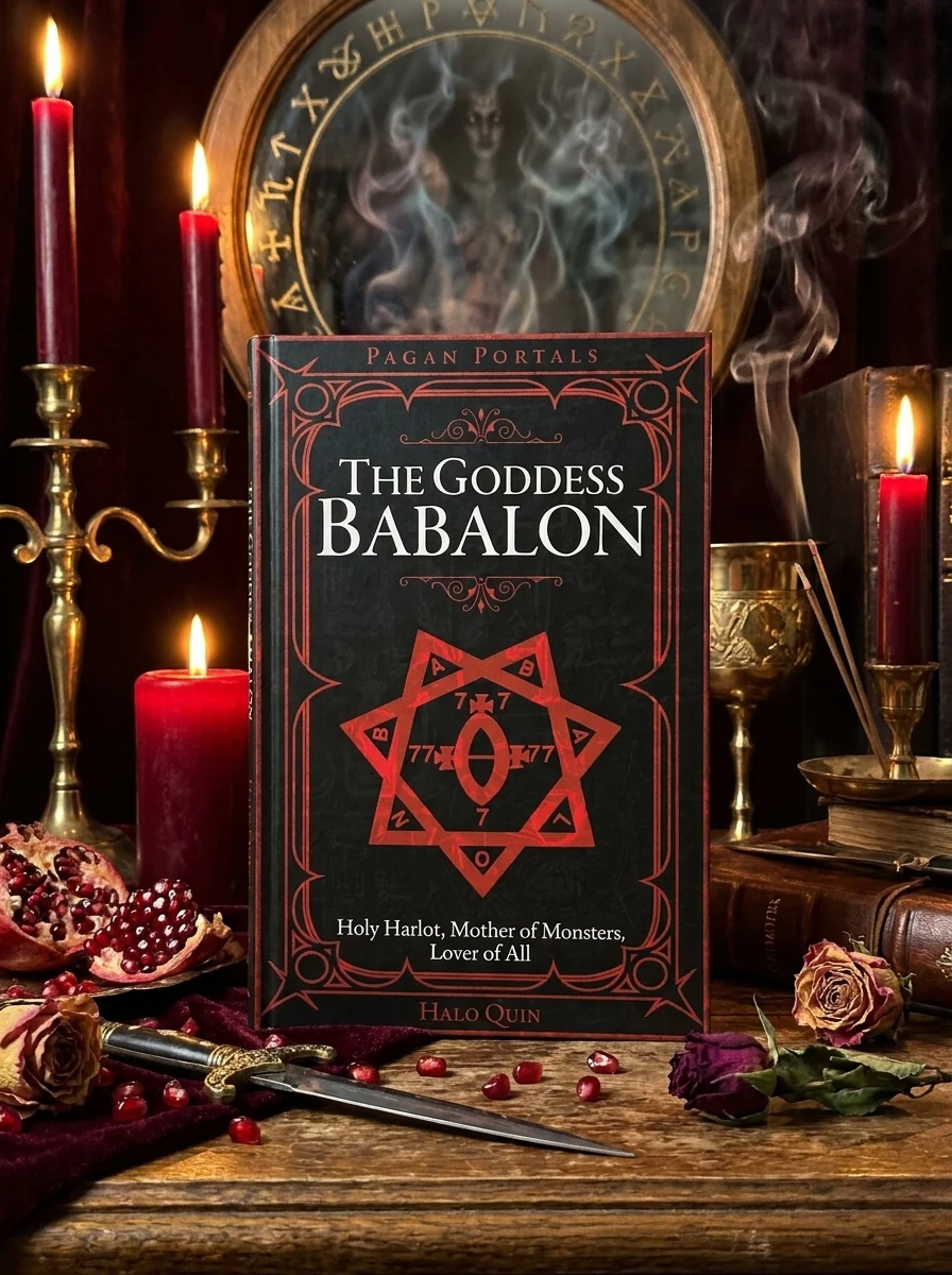 Pagan Portals - The Goddess Babalon: Holy Harlot, Mother of Monsters, and Lover of All - Street Smart Quin, Halo