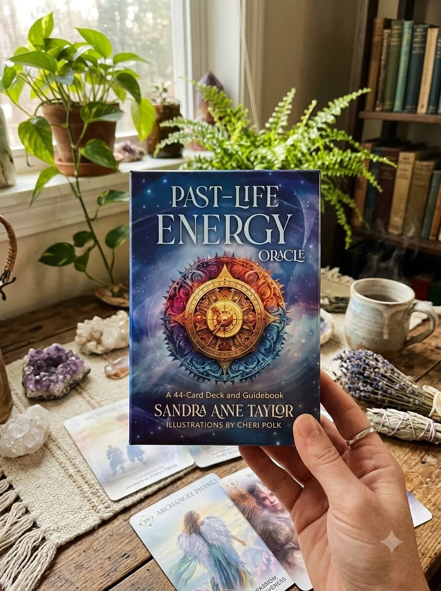 Past-Life Energy Oracle: A 44-Card Deck and Guidebook — photo 2