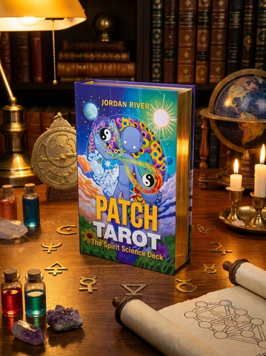 Patch Tarot: The Spirit Science Deck (Tarot Kit Box Set with 78 Cards and Guide Book)
