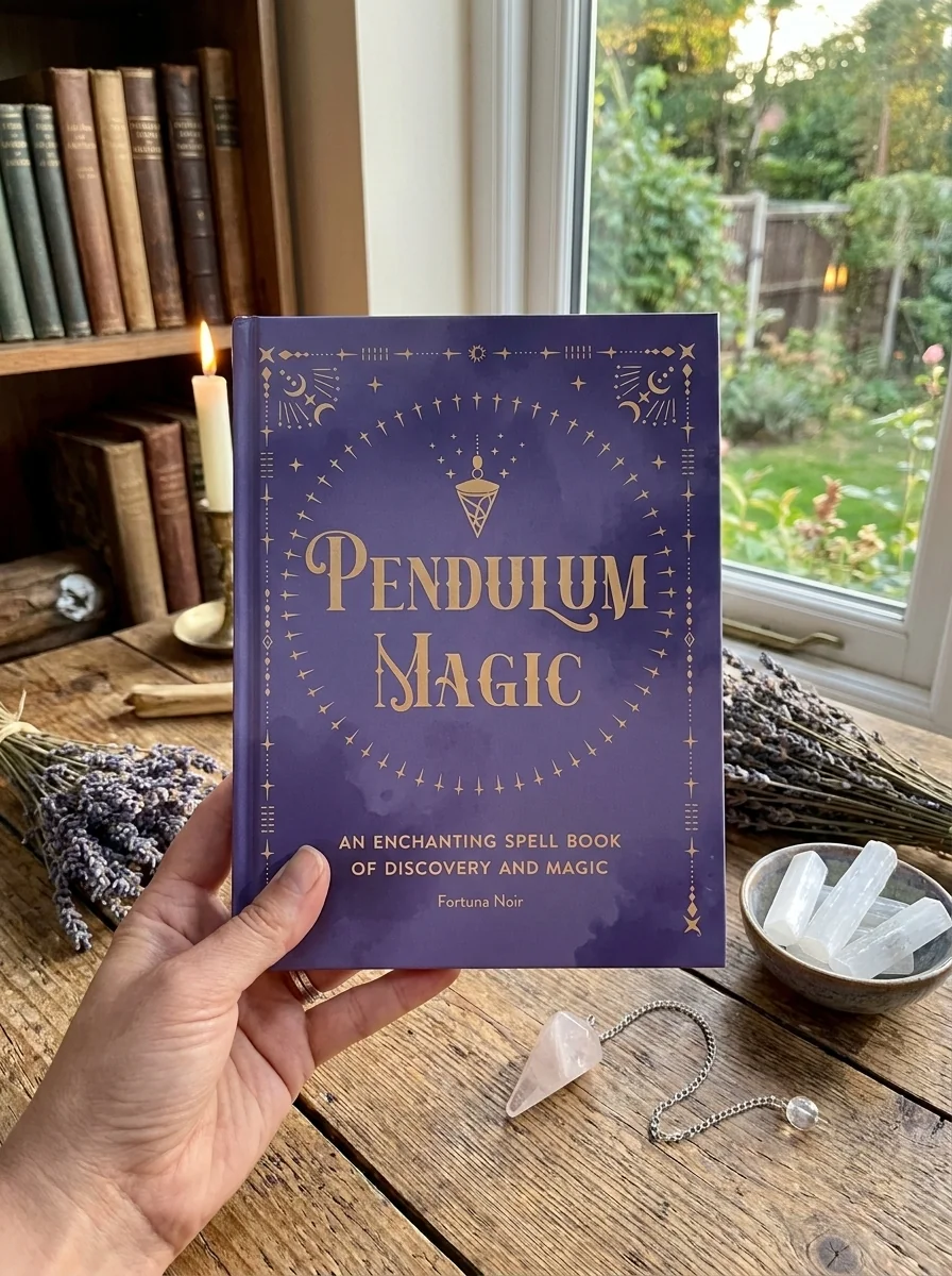 Pendulum Magic: An Enchanting Divination Book of Discovery and Magic Noir, Fortuna — photo 2