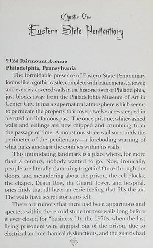 Philadelphia Haunts: Eastern State Penitentiary, Fort Mifflin, & Other Ghostly Sites — photo 3