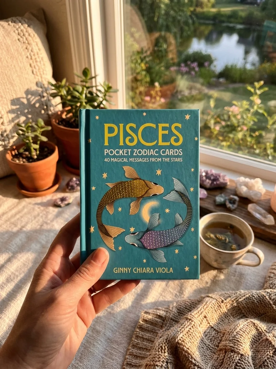 Pisces Pocket Zodiac Cards: 40 Magical Messages from the Stars — photo 2