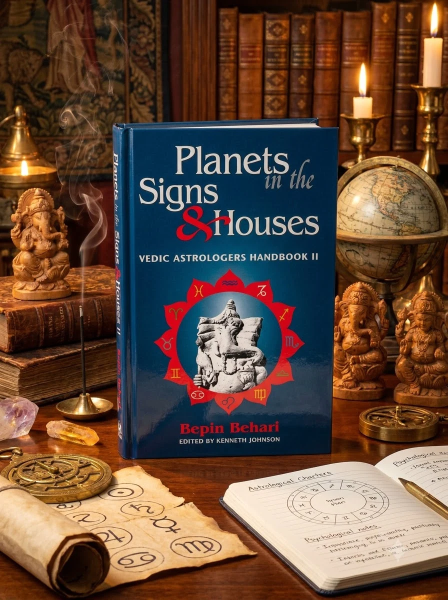 Planets in the Signs and Houses: Vedic Astrologer's Handbook Vol. II Behari, Bepin