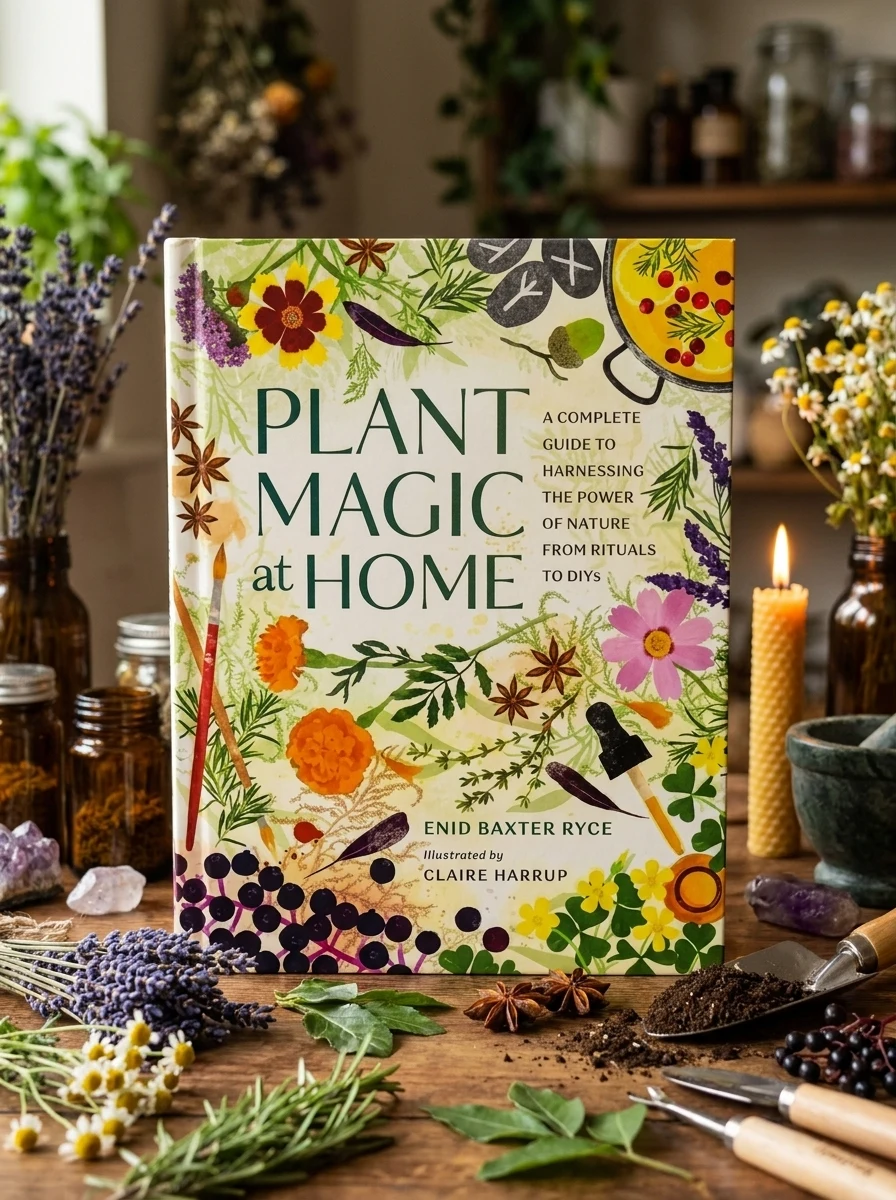 Plant Magic at Home: A Complete Guide to Harnessing the Power of Nature from Rituals to Diys