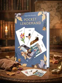 Pocket Lenormand: Simple Daily Divination (40 Full-Color Cards) — photo 1
