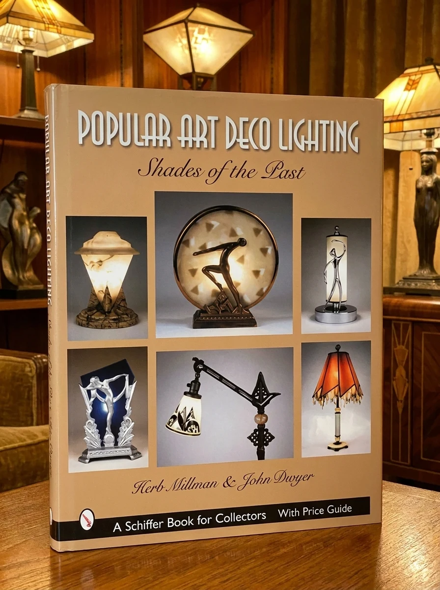 Popular Art Deco Lighting: Shades of the Past Millman, Herb