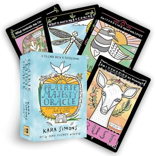 Prairie Majesty Oracle: A 52-Card Deck and Guidebook — photo 3