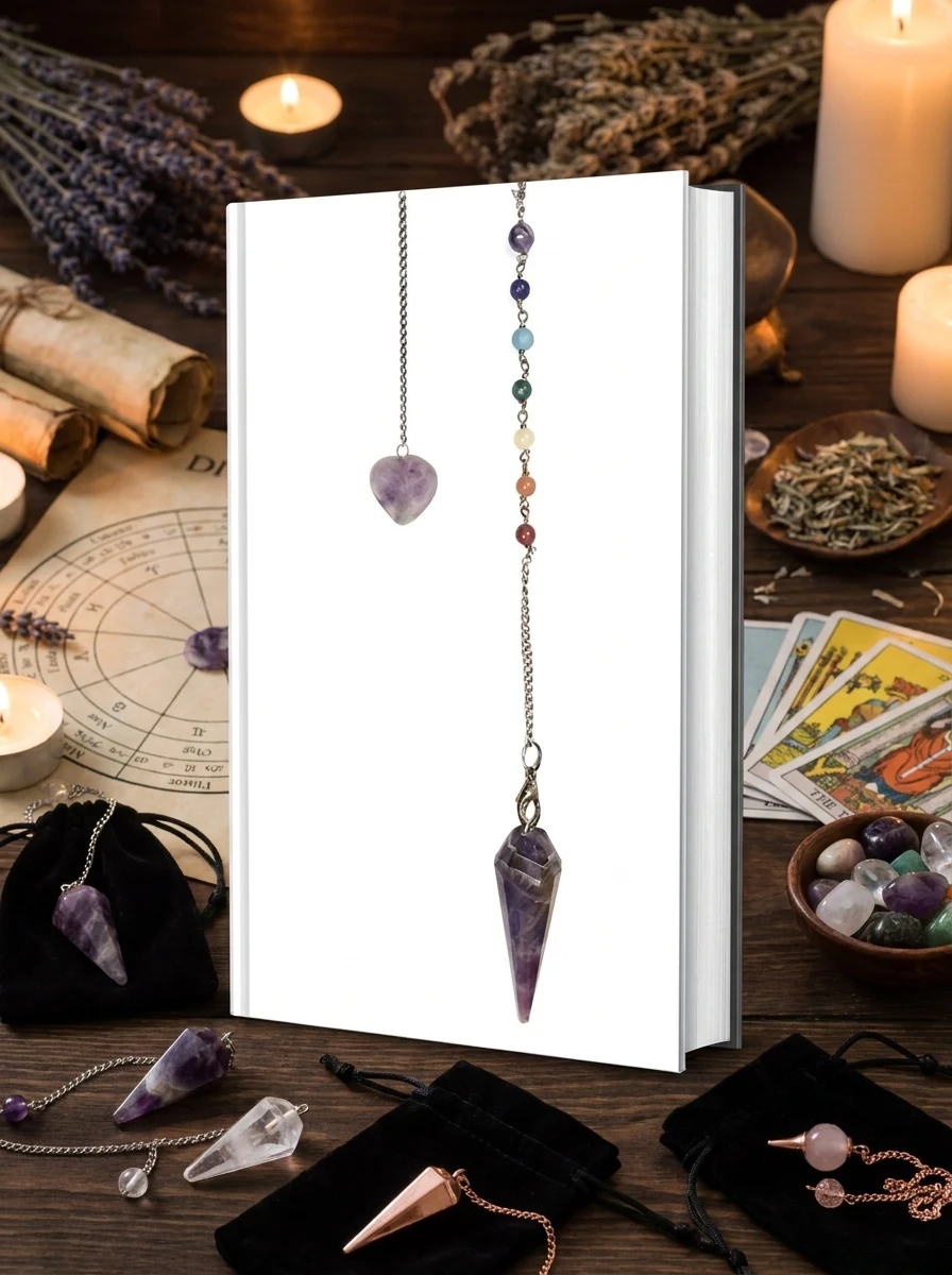 Premium Amethyst Chakra Pendulum Lo Scarabeo