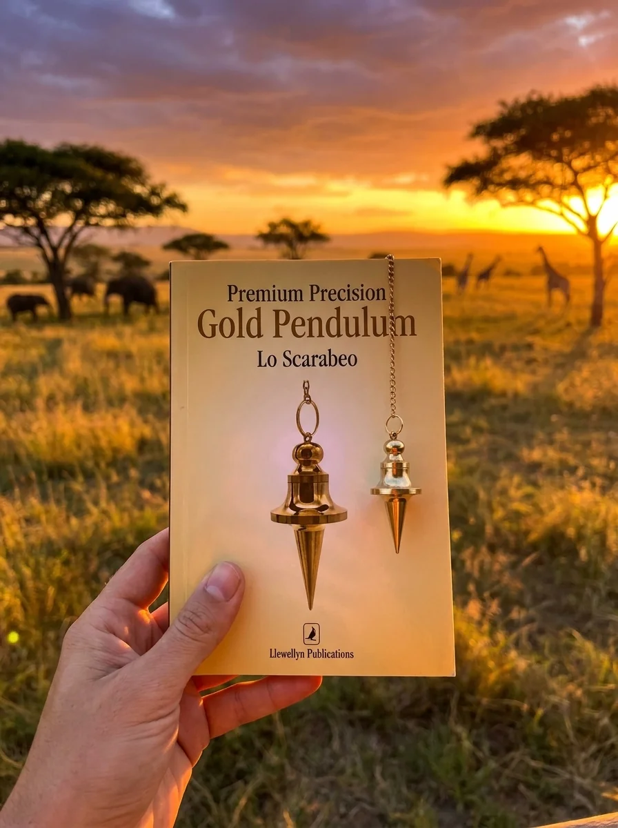 Premium Precision Gold Pendulum Lo Scarabeo — photo 2