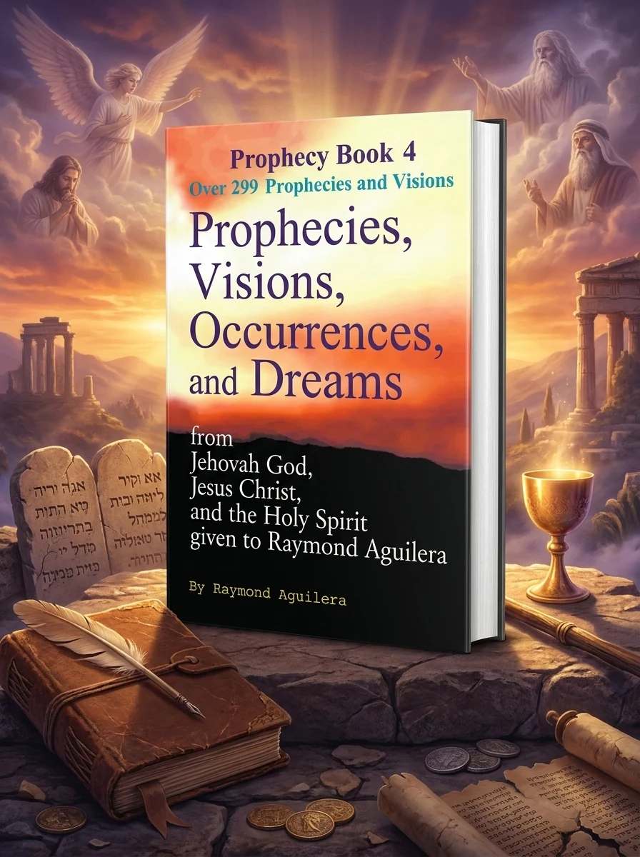 Prophecies, Visions, Occurrences, and Dreams: From Jehovah God, Jesus Christ, and the Holy Spirit Given to Raymond Aguilera Book 4