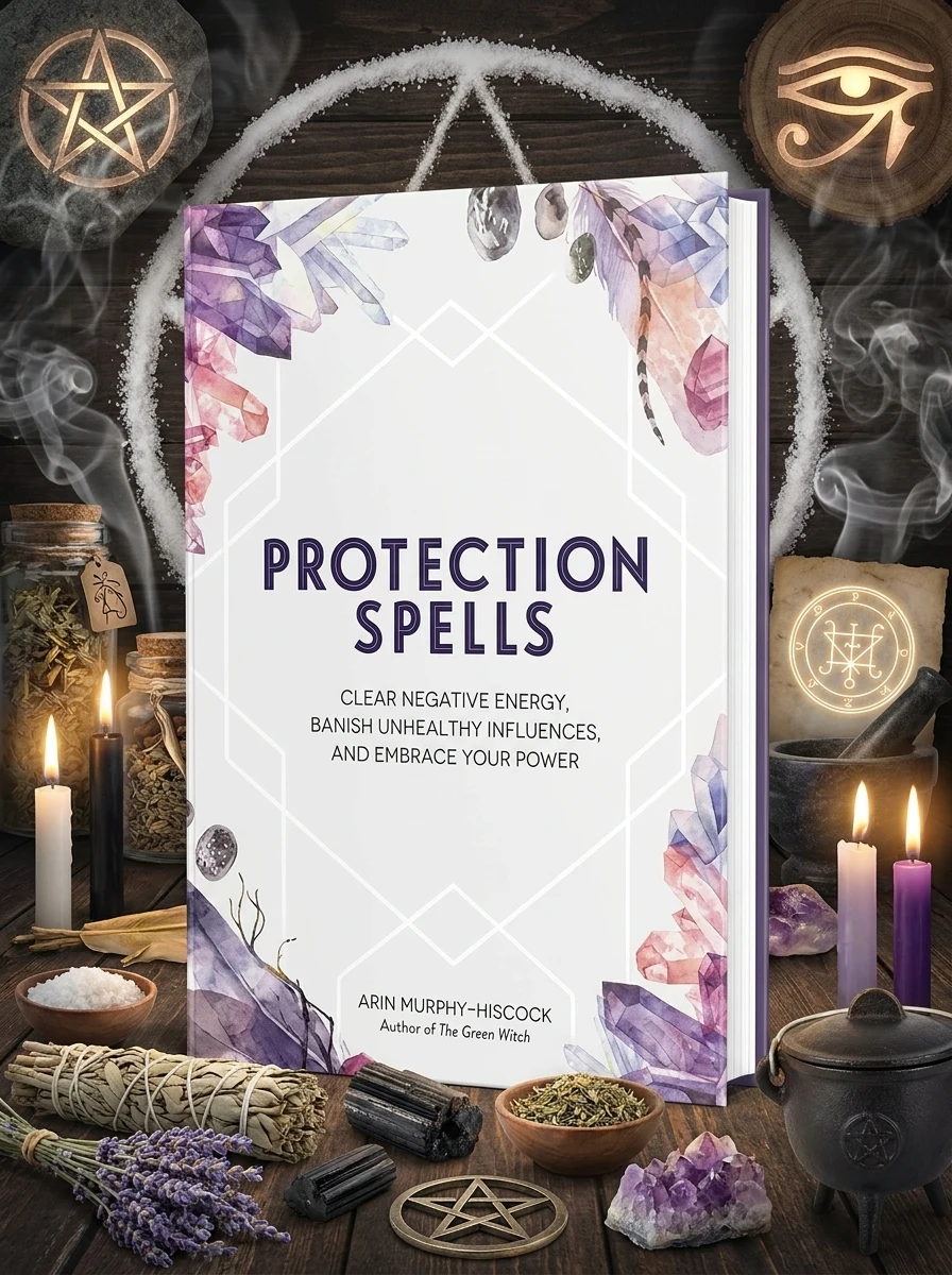 Protection Spells: Clear Negative Energy, Banish Unhealthy Influences, and Embrace Your Power Murphy-Hiscock, Arin