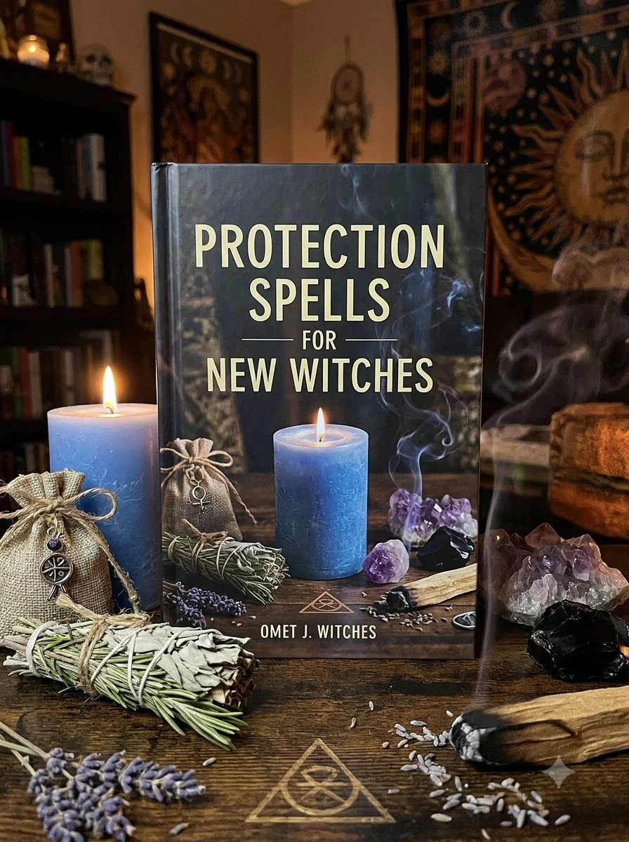 Protection Spells for New Witches: A Guide to Banishing Negative Energy with Essential Spells and Rituals by Carlson, Jess