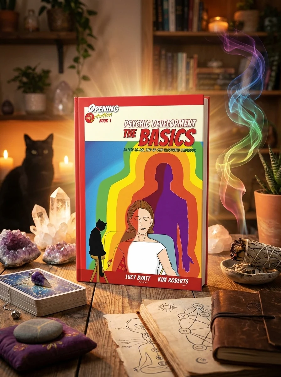 Psychic Development the Basics: An Easy to Use Step-By-Step Illustrated Guidebook Roberts, Kim