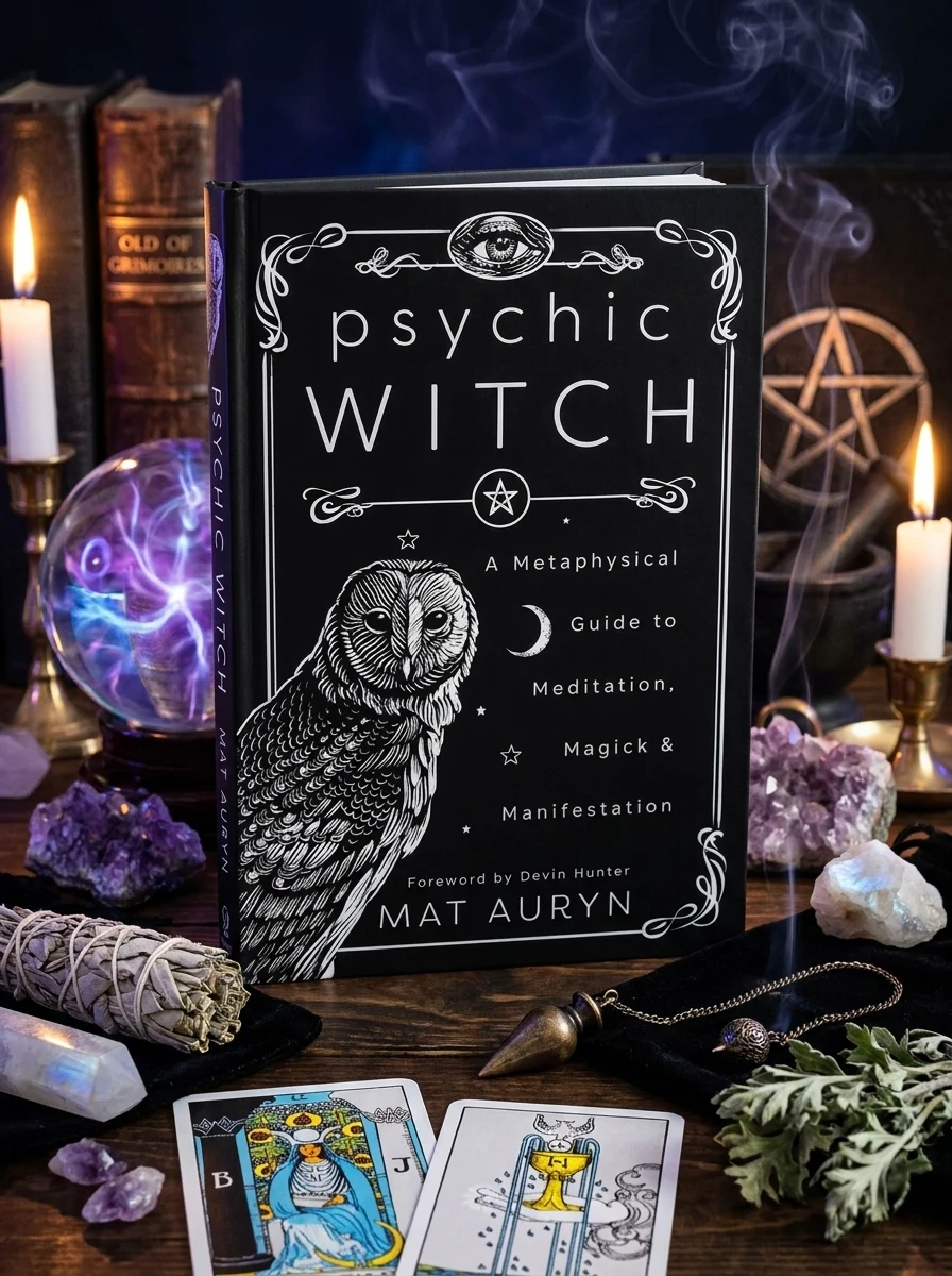 Psychic Witch: A Metaphysical Guide to Meditation, Magick & Manifestation Auryn, Mat