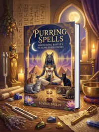 Purring Spells: Harnessing Bastet's Healing Frequencies — photo 1