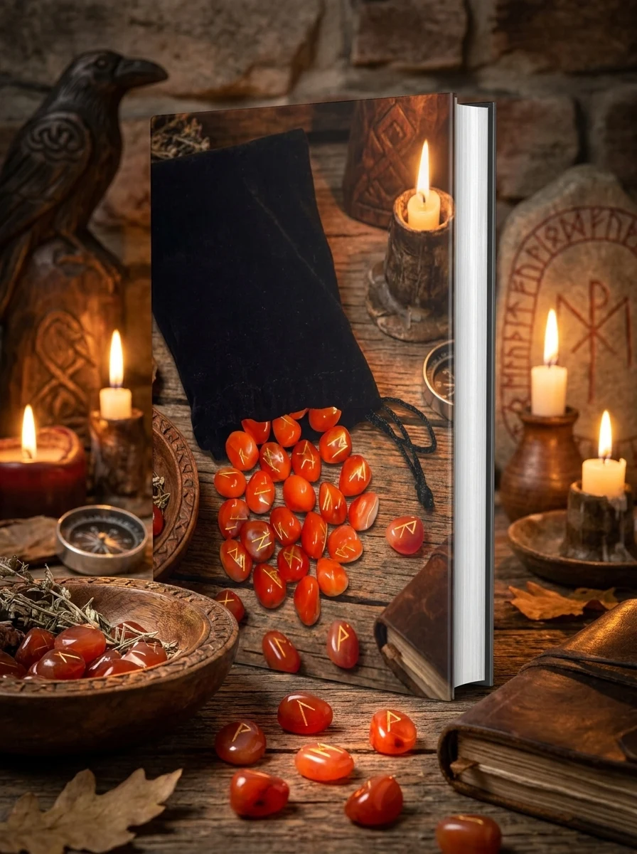 Red Carnelian Runes Lo Scarabeo