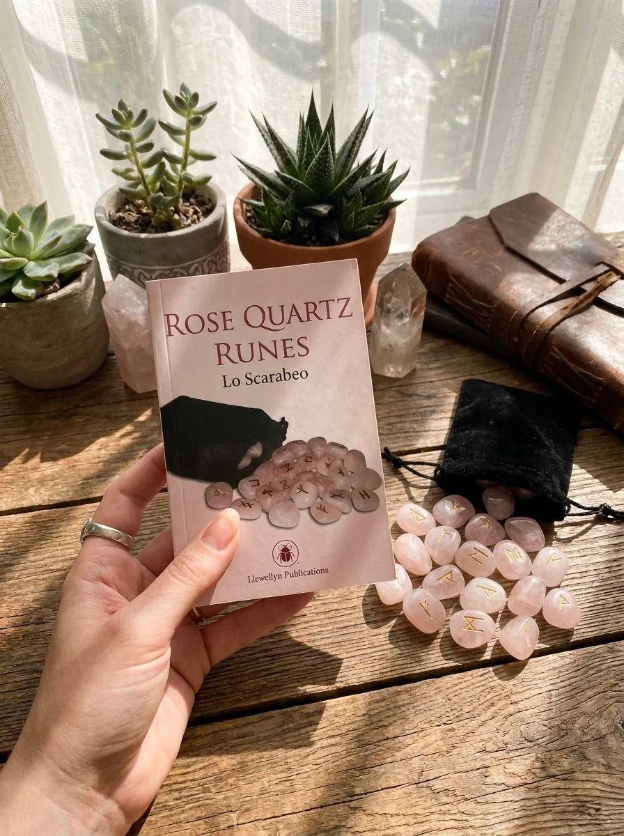Rose Quartz Runes Lo Scarabeo — photo 2