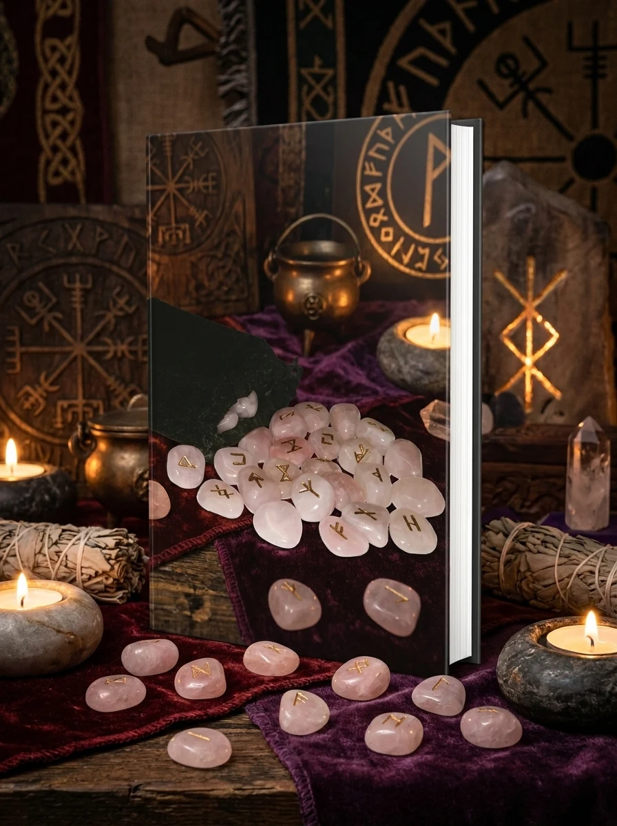 Rose Quartz Runes Lo Scarabeo