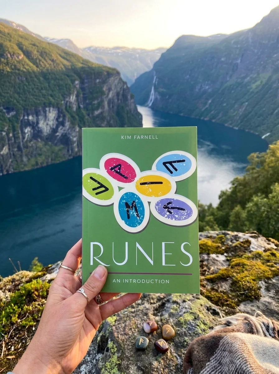 Runes: Your Plain & Simple Guide to Understanding and Interpreting the Ancient Oracle Farnell, Kim — photo 2