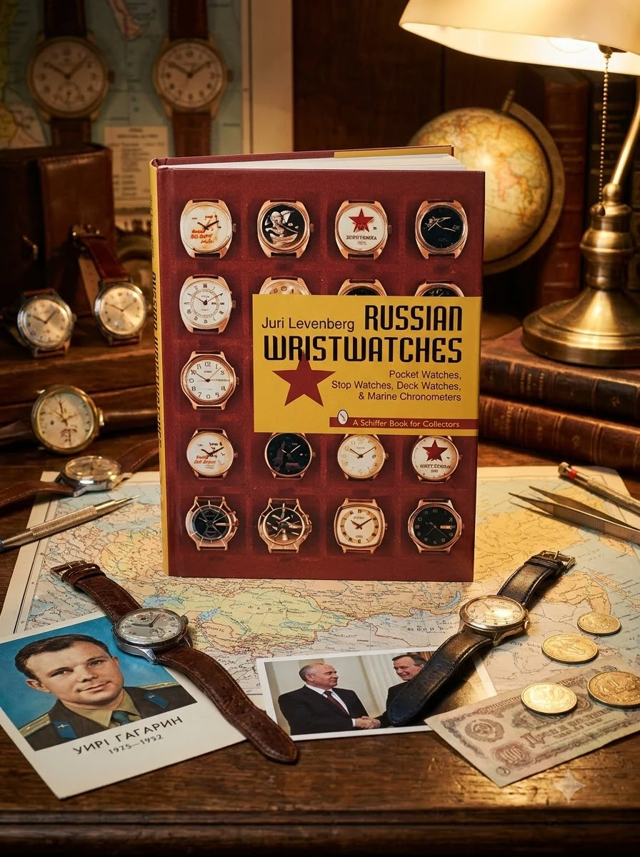 Russian Wristwatches: Pocket Watches, Stop Watches, Onboard Clock & Chronometers Levenberg, Juri
