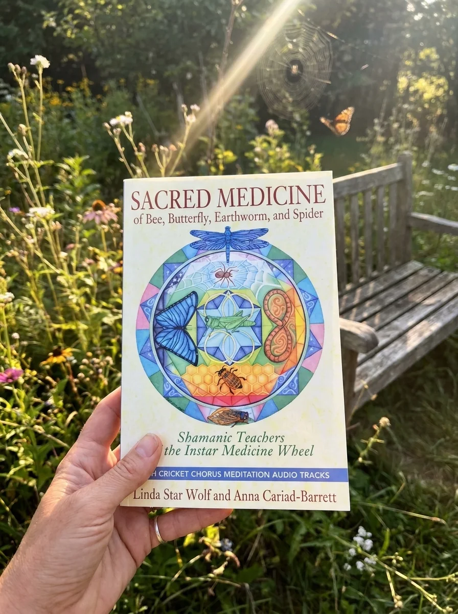 Sacred Medicine of Bee, Butterfly, Earthworm, and Spider: Shamanic Teachers of the Instar Medicine Wheel [With CD (Audio)] — photo 2